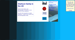 Desktop Screenshot of clarkson.me.uk
