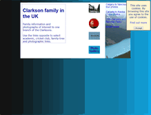 Tablet Screenshot of clarkson.me.uk