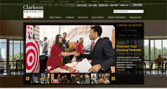 Desktop Screenshot of cu.clarkson.edu