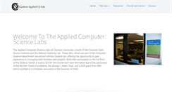 Desktop Screenshot of cslabs.clarkson.edu